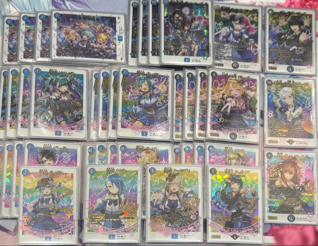 デュエルマスターズ 青魔導具　神アート デュエルマスターズ】神アート 「魔法少女アイドルGirl Mage～偶像魔導