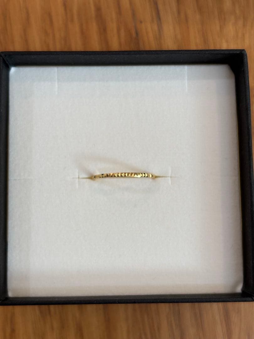 保証書付きRAPA K18タイニー スタッズ リング - メルカリ