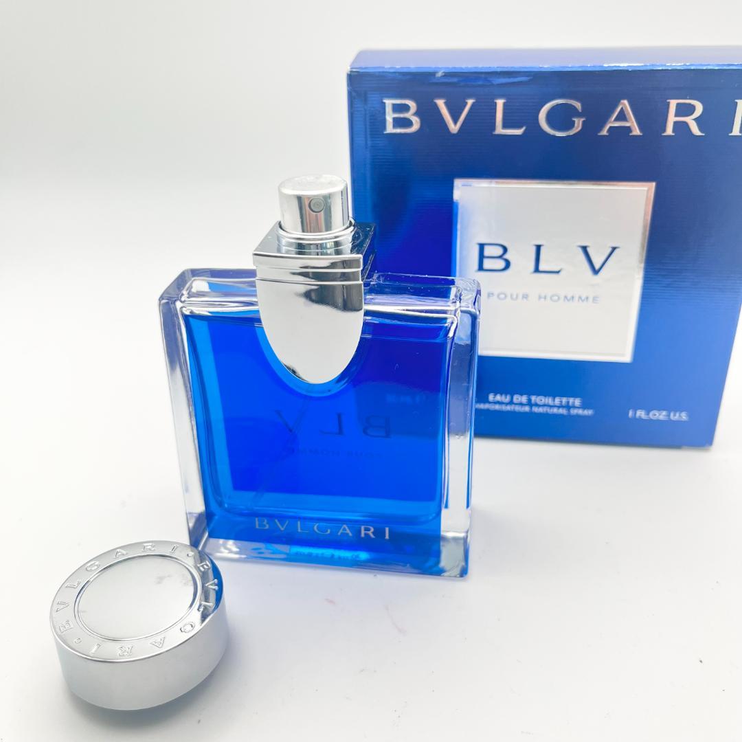 □ほぼ未使用 廃盤 ブルガリ ブルー プールオム オードトワレ 30ml