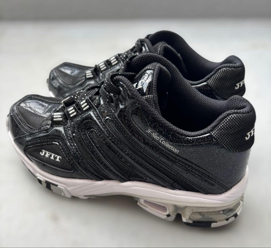 【美品】JFIT（JF Neo ）フィットネスシューズ ブラック 24.5cm