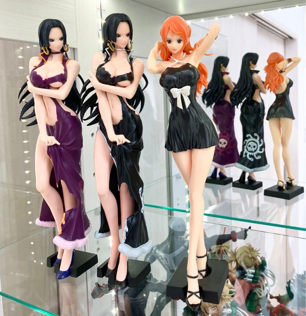 ONE PIECE フィギュア ハンコック ナミ 3体セット - メルカリ