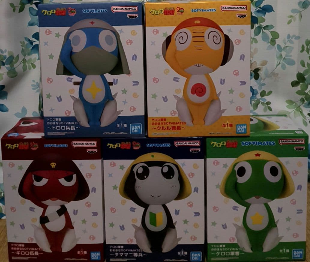 ケロロ軍曹プライズフィギュア 5体セット - メルカリ