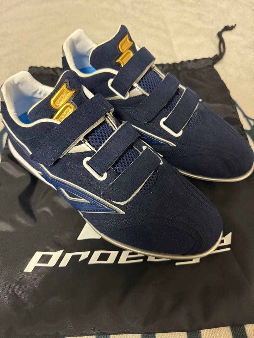 プロエッジ ベルト スパイク ネイビー　25.5cm