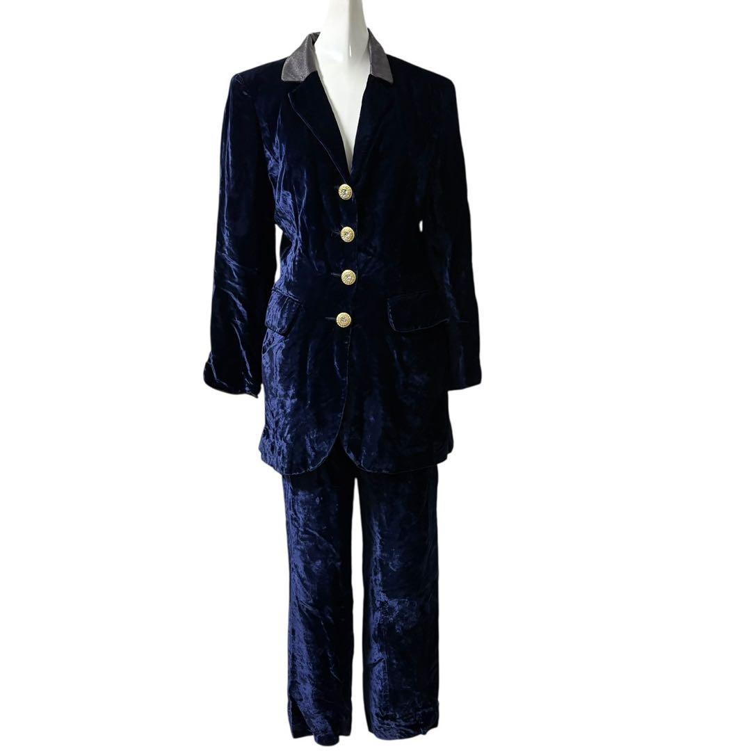 ニナリッチ　NINA RICCI Edition セットアップ　スーツ　ベロア