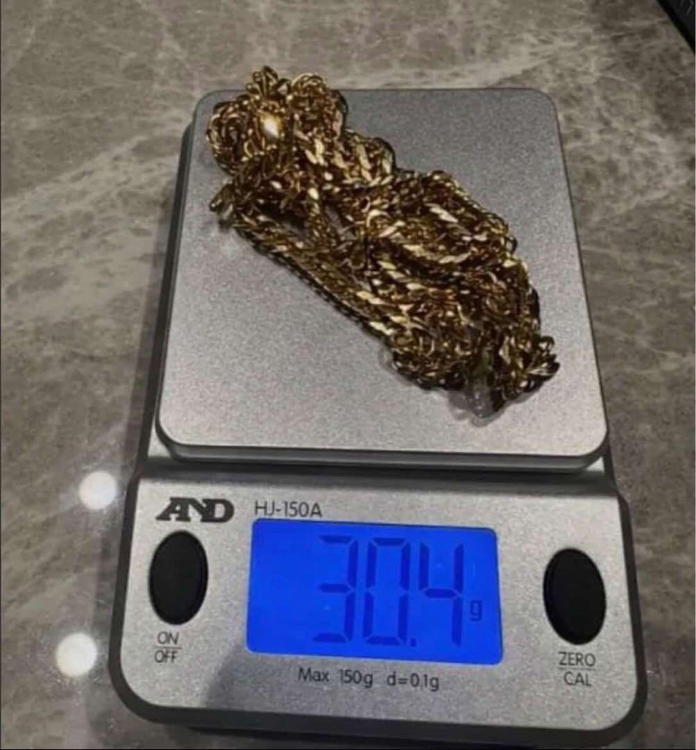 喜平　12面トリプルＭカット　30.4g 50センチ