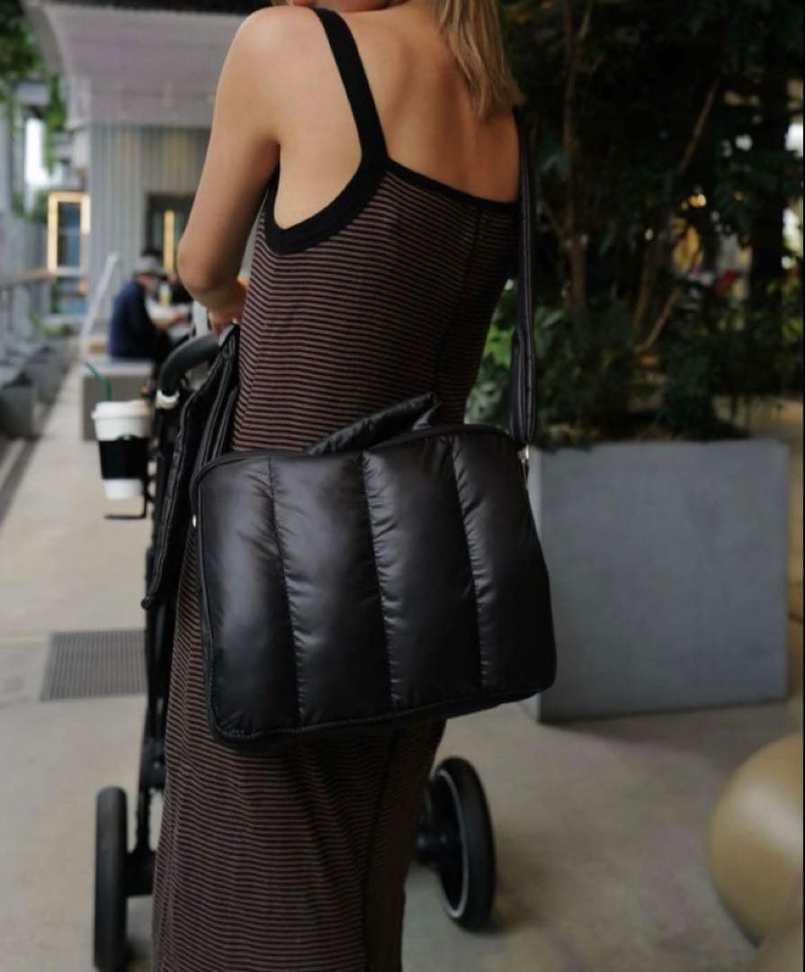 calin カラン マザーズバッグ　-BLK-