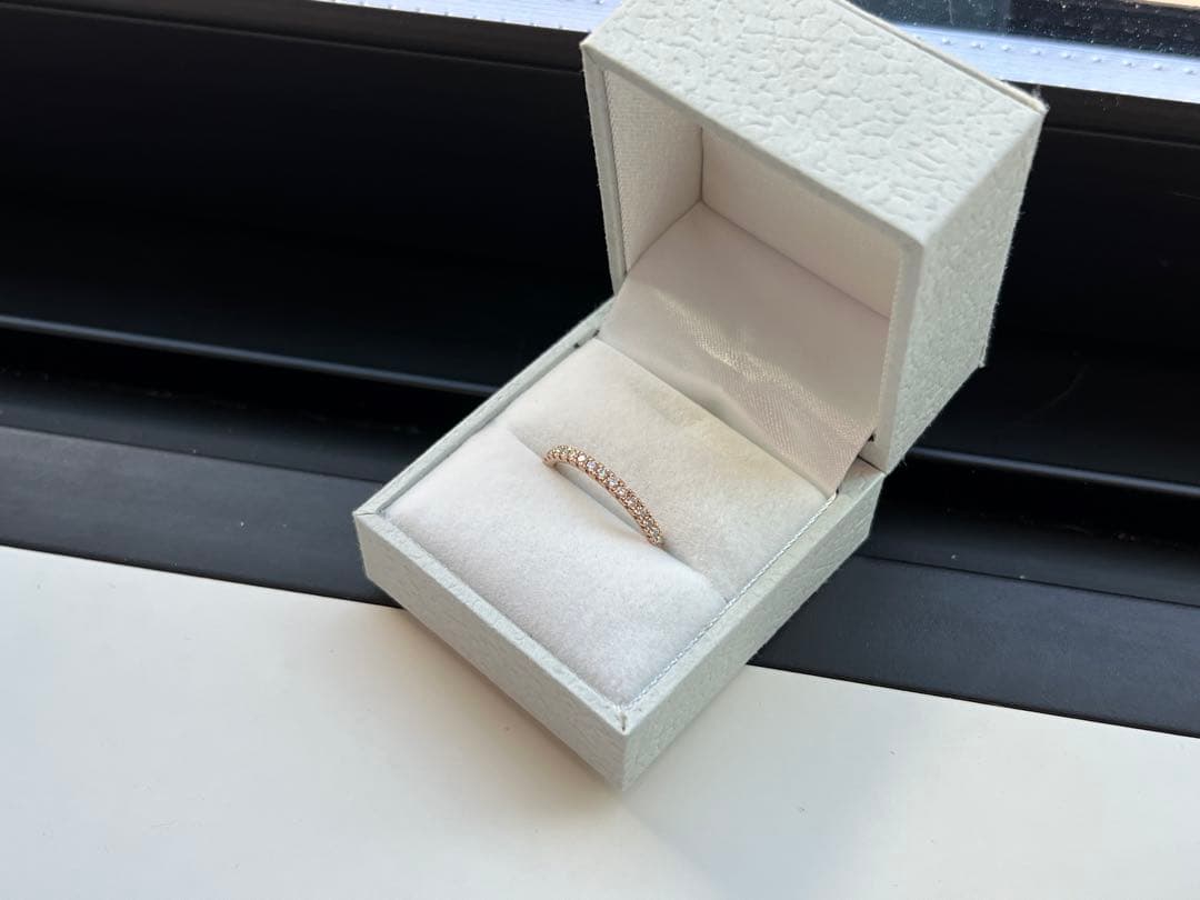 ロイヤルアッシャー ハーフエタニティ K18PG 12号 - メルカリ