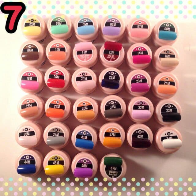 ネイルカラー・マニキュア Color Gel Set