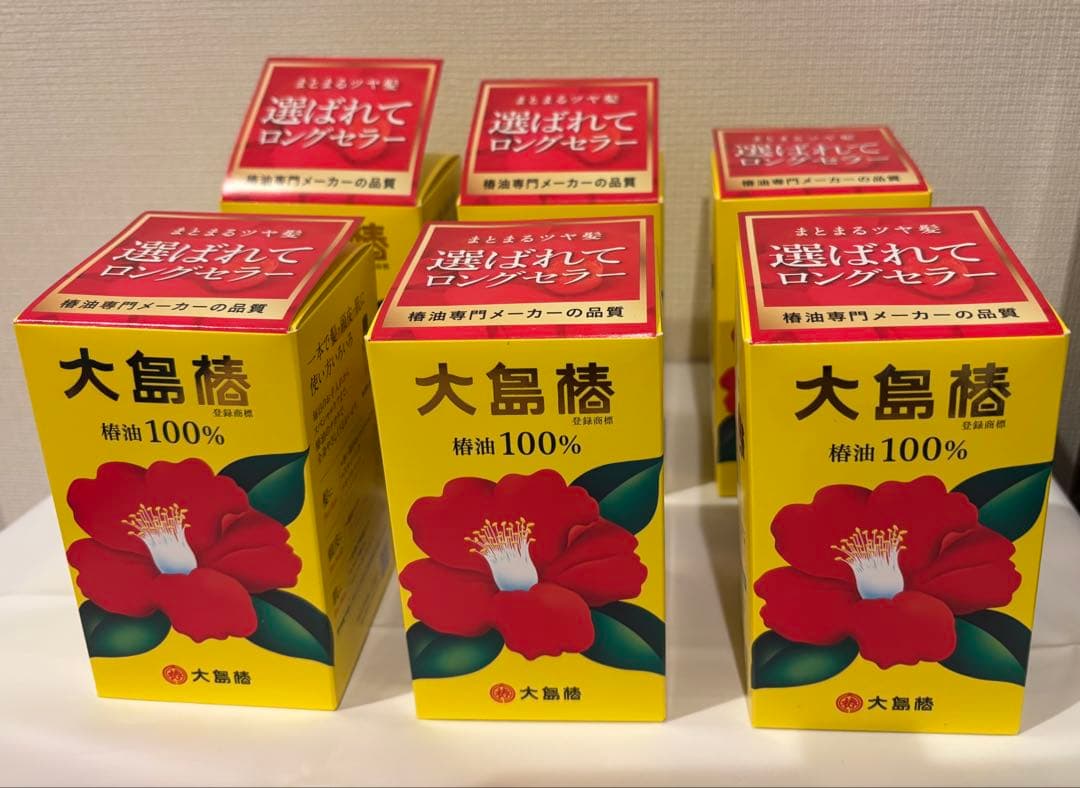 【値下げ】大島椿　椿油　新品未開封　6個セット
