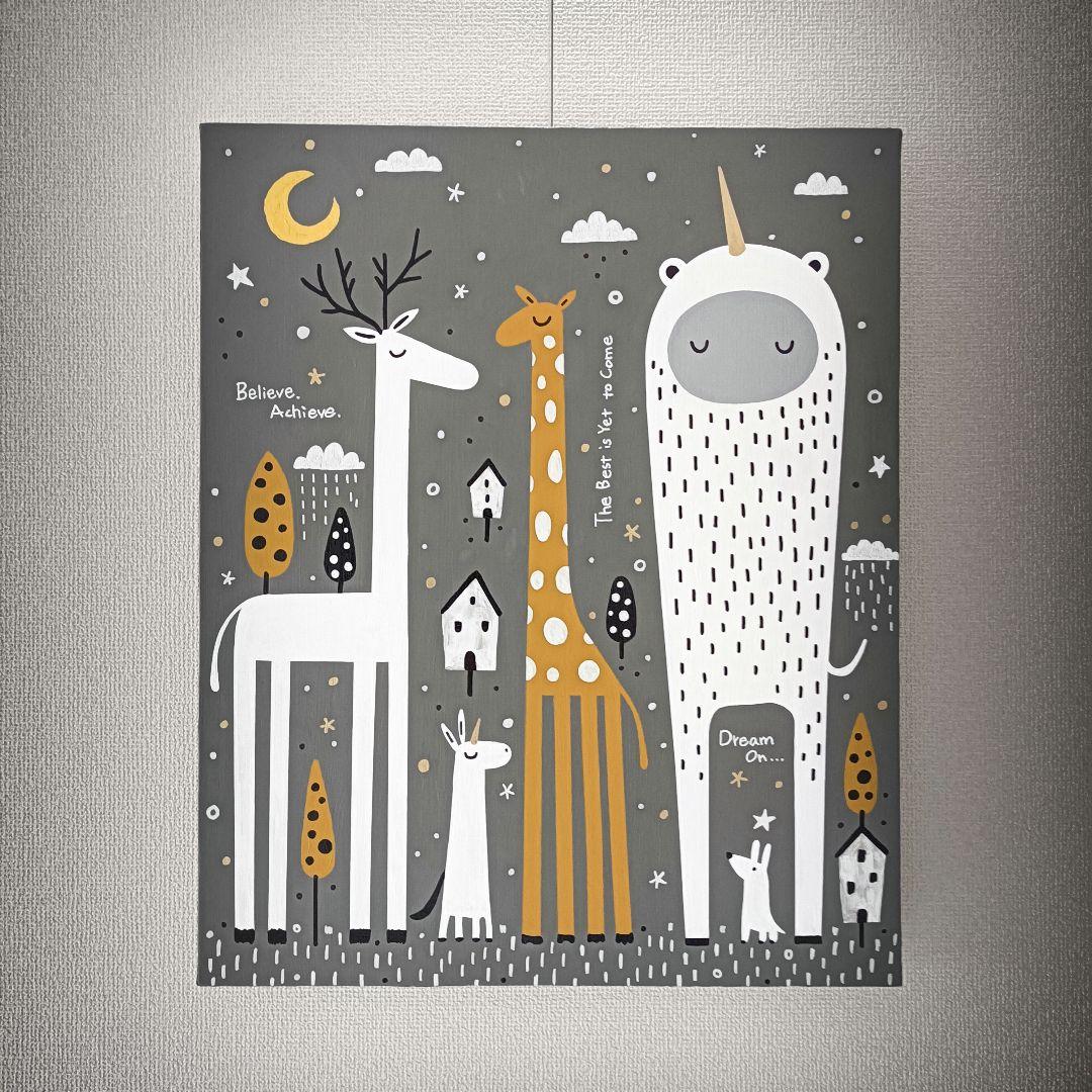 ✿月野乃亜 Unique F15／652×530mm 現代アート26 EM#05