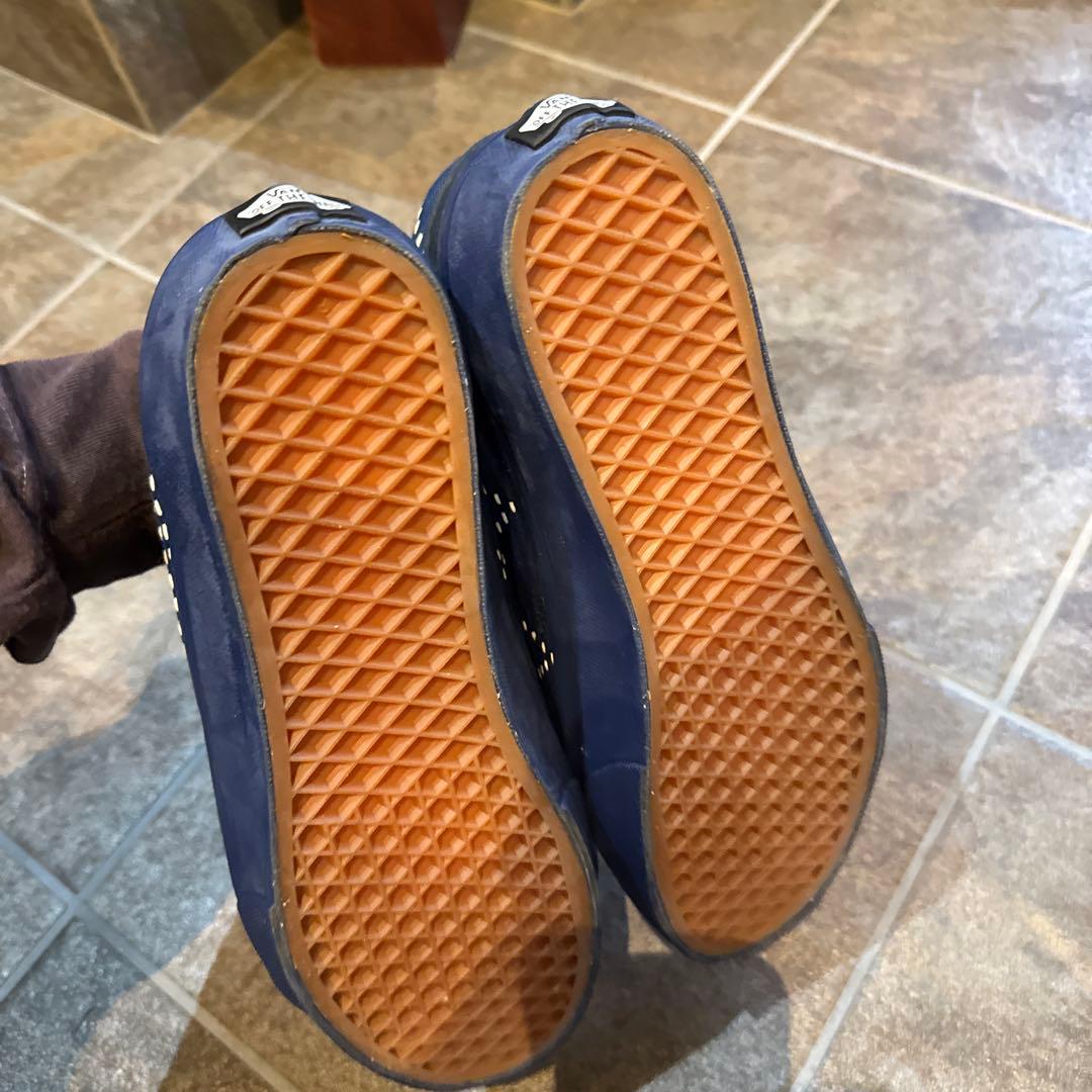 Vans FDMTL 27.5cm ネイビー スエード スニーカー 未使用