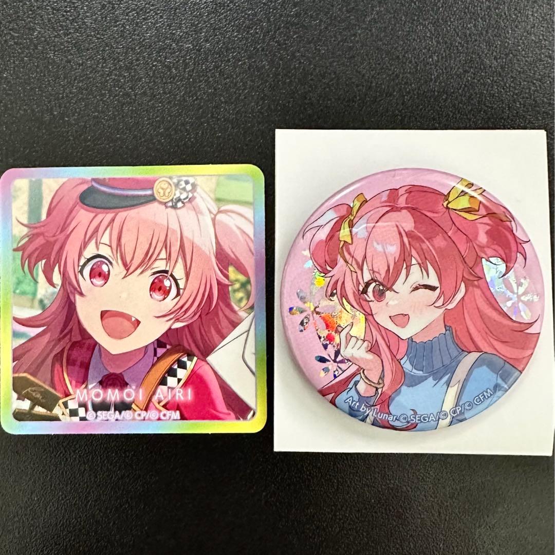 プロセカ クリエイターズフェスタ2024 ホログラム缶バッジ C 桃井愛莉