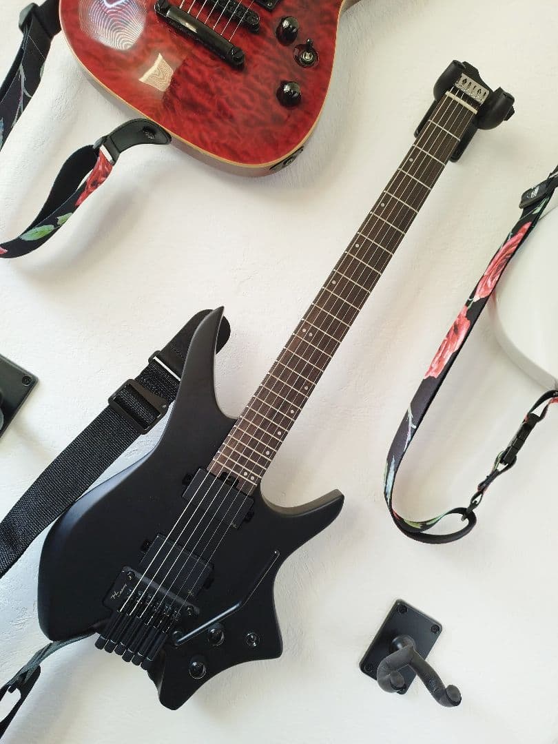 HEX Guitars N500 Black ヘッドレスギター