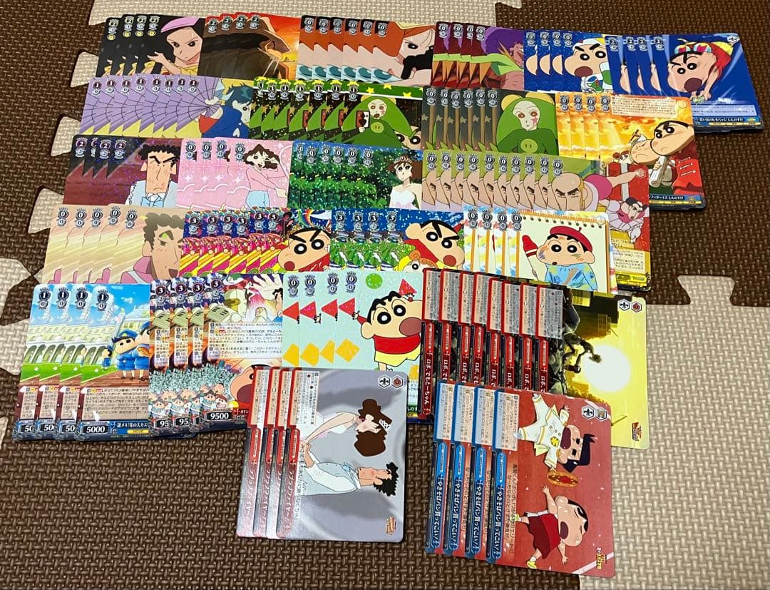 ヴァイスシュヴァルツ　WS クレヨンしんちゃん　門電源　8電源　デッキ　クレしん