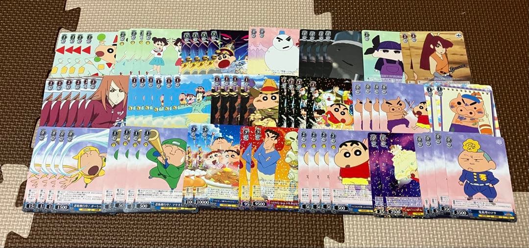 ヴァイスシュヴァルツ WS クレヨンしんちゃん 門電源 8電源 デッキ