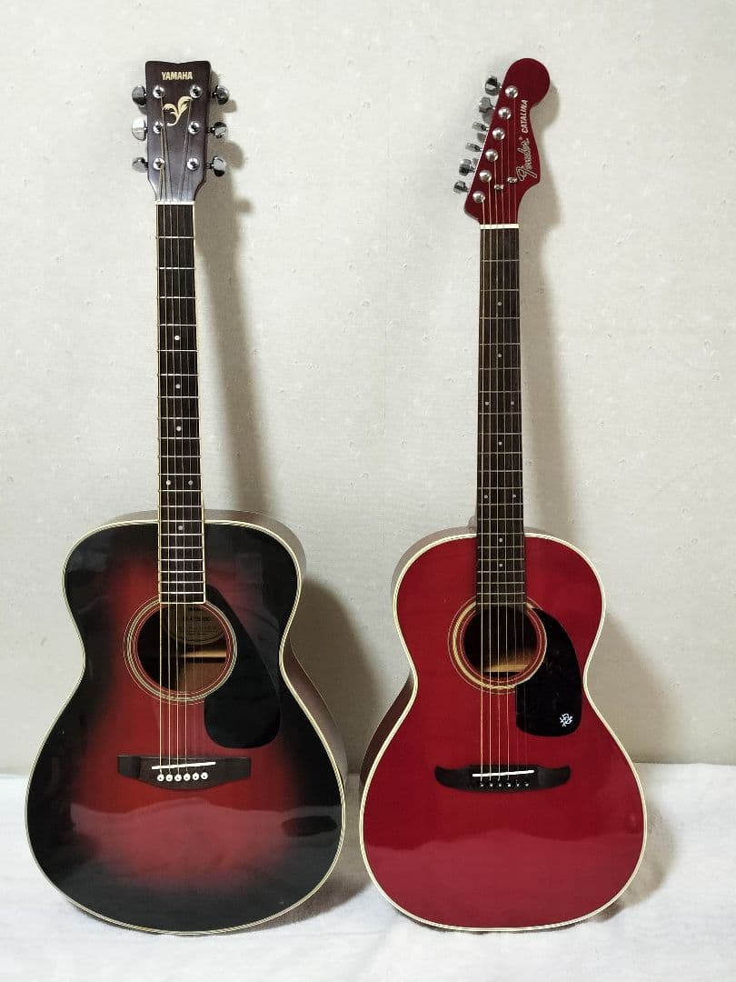 Fender CATALINA 花子 キャンディアップルレッドカラー ケース付