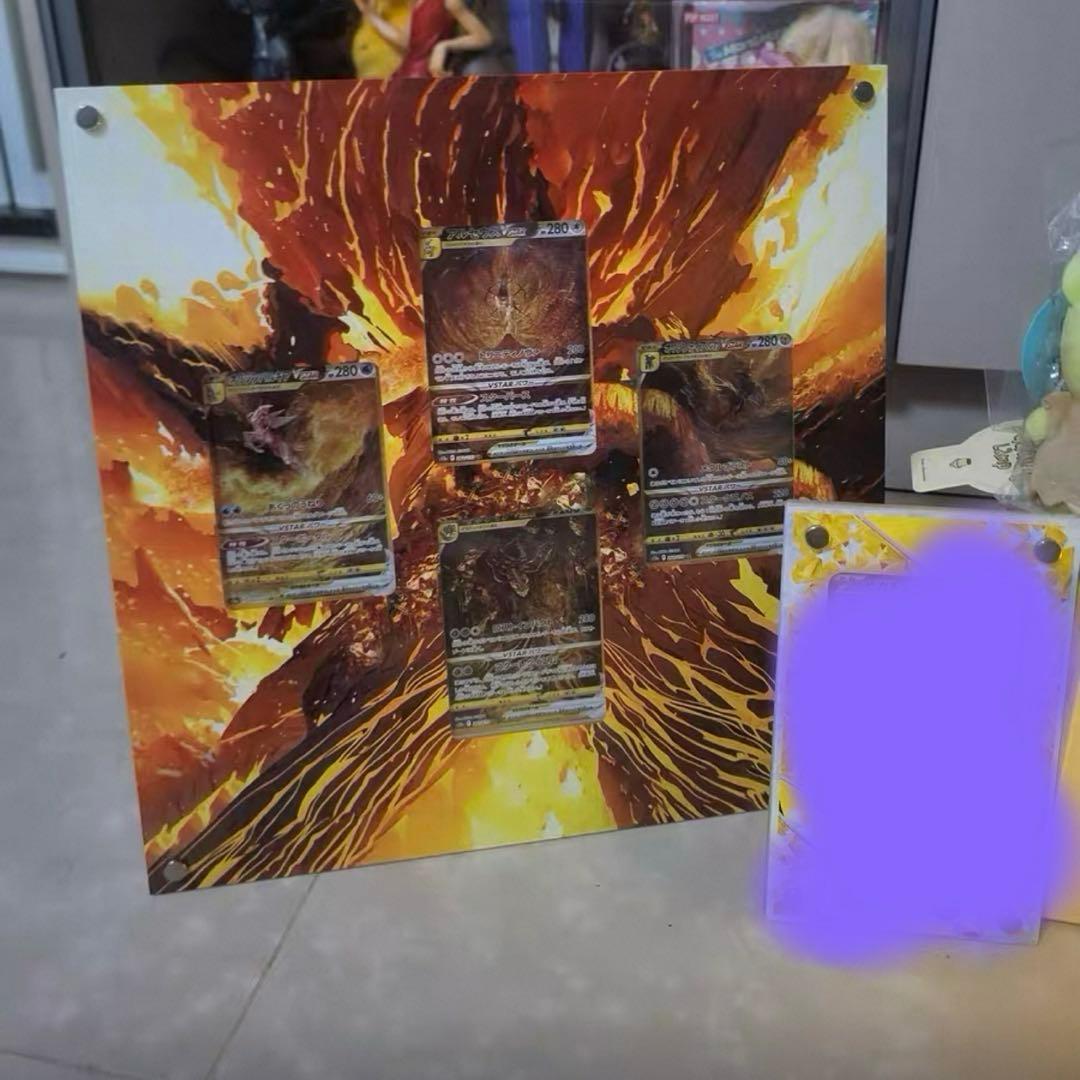 確認用　アルセウスオリジンディアルガパルキア ギラティナUR専用ディスプレイフ