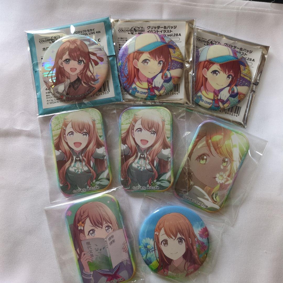 プロセカ 花里みのり 缶バッチ - メルカリ