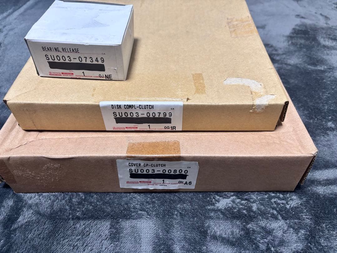 86 ZN6 純正クラッチディスクセット