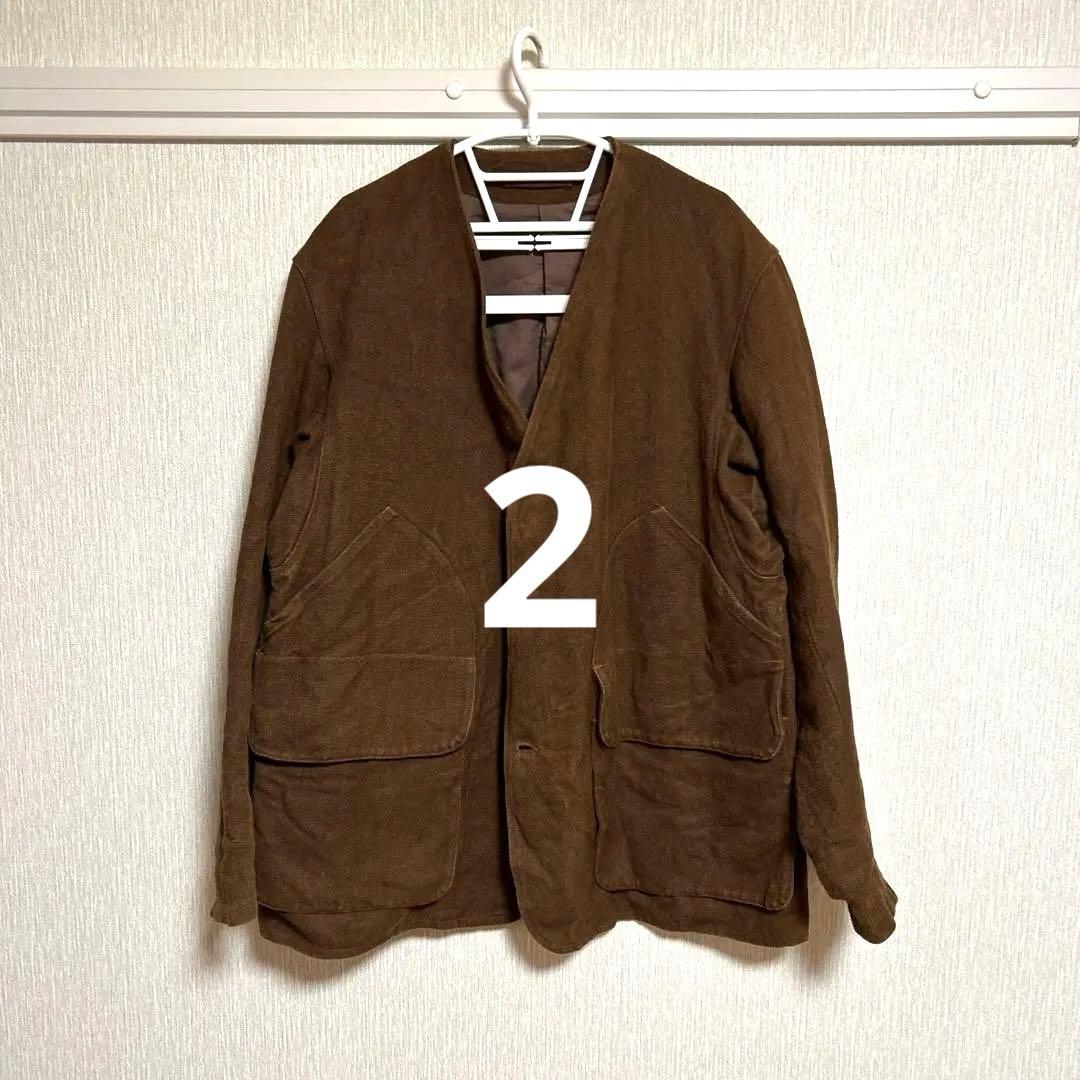 1*P様 【美品】COMORI ヘンプダックハンティングジャケット 21ss サ