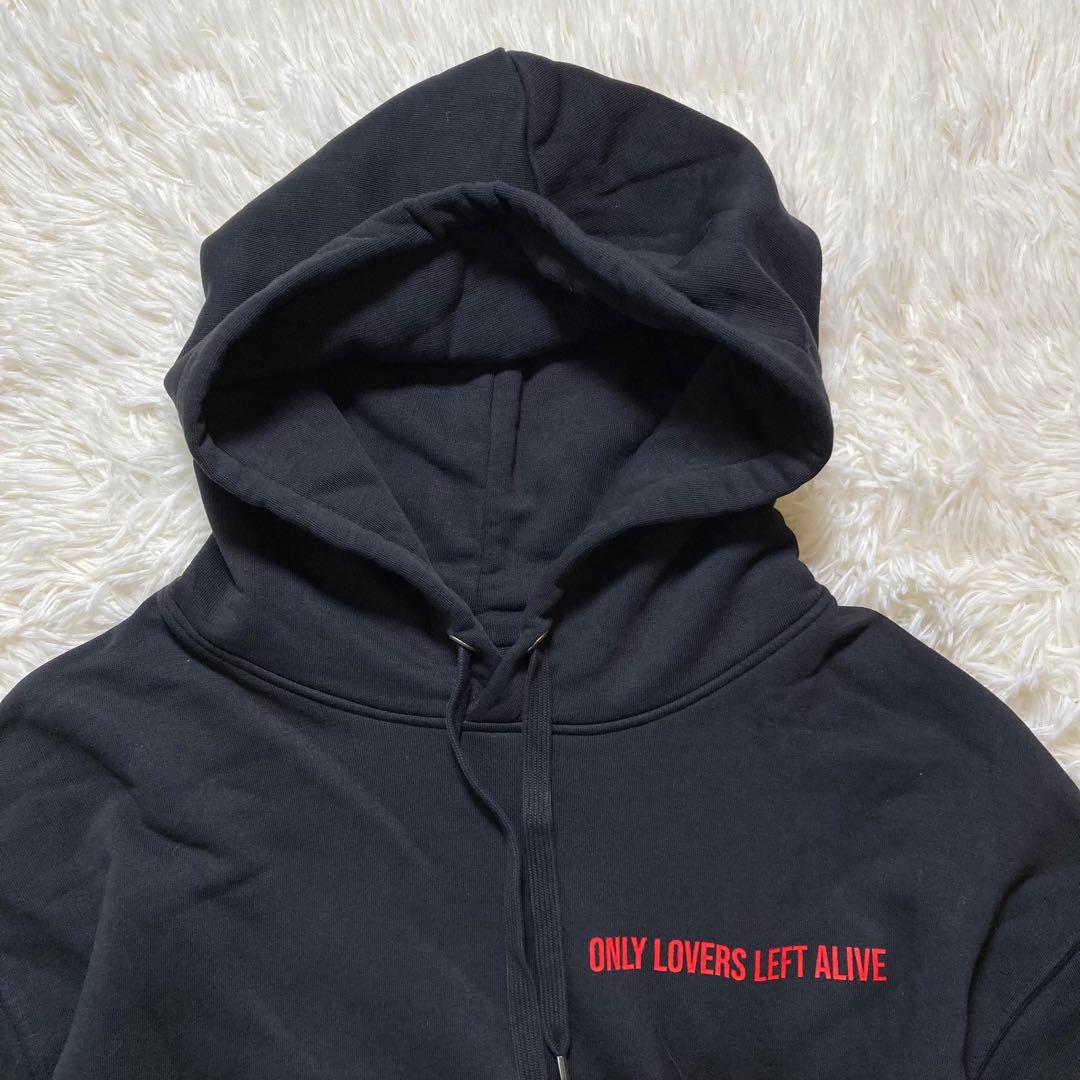 未使用級 エゴンラボ バックプリント パーカー フーディ スウェット