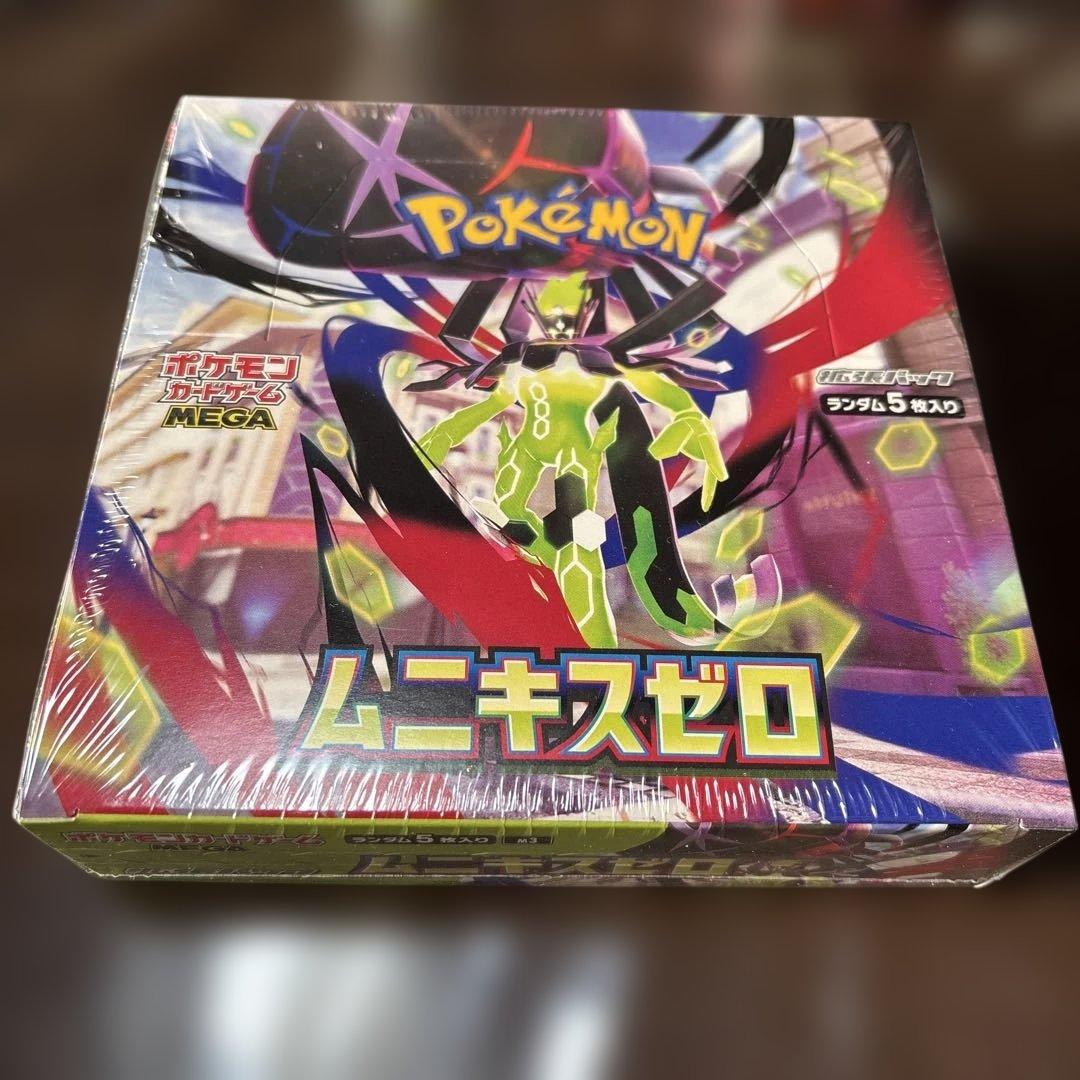 ポケモンカード　ムニキスゼロBOX未開封 ポケモンカード ムニキスゼロ BOX 新品未開封 シュリンク付き - メルカリ