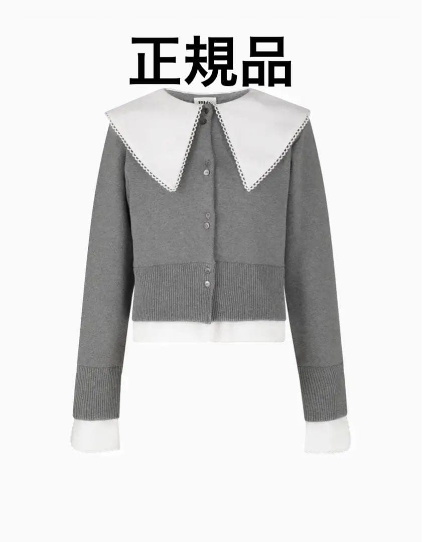 bibiy. PATTY PILGRIM TOP GRAY グレー B51-KN091LPF.jpg?v=1757301392&