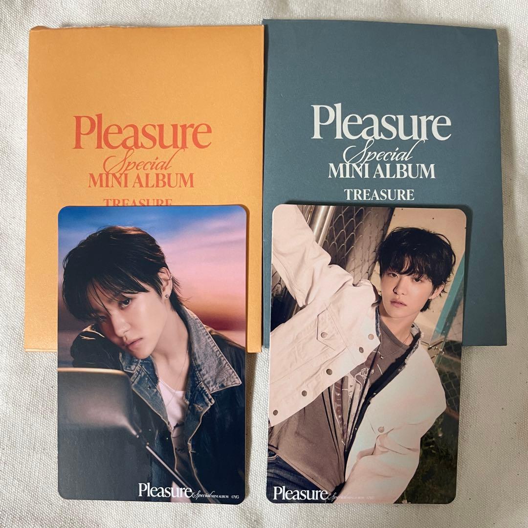 TREASURE ジフン YELLOW GREEN トレカ セット - メルカリ