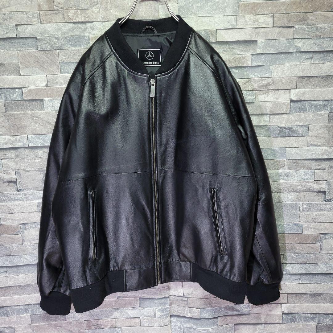 本革】 メルセデスベンツ レザージャケット 激レア 入手困難 L - メルカリ