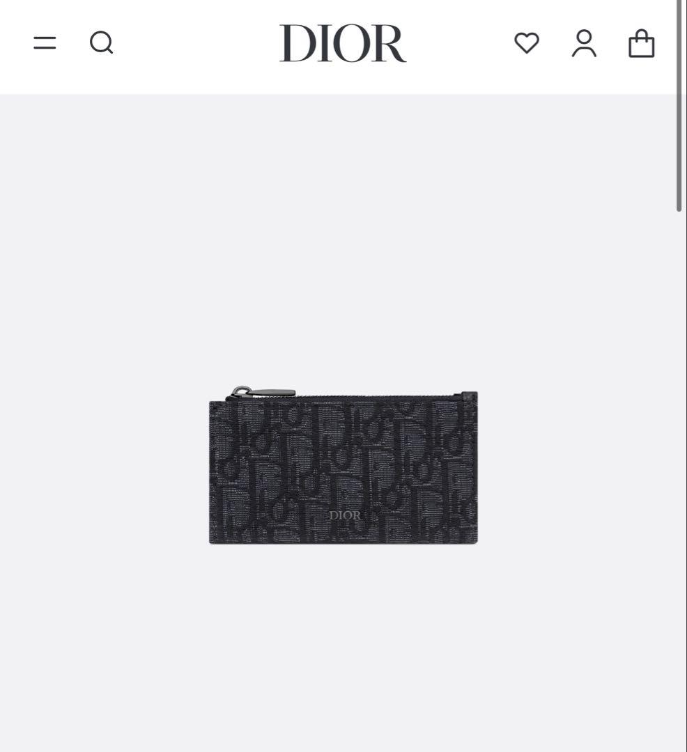 Dior カード・ケース ブラック 美品 楽天市場】【新品】 ディオール カードケース カロ フリージア カード