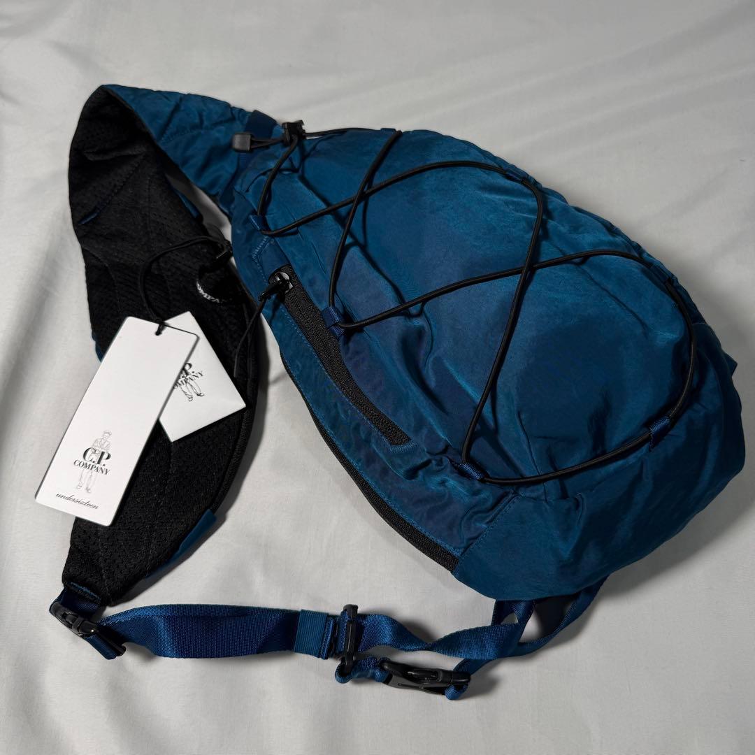 【定価3.7万】C.P.Company ボディ ショルダー バッグ ブルー