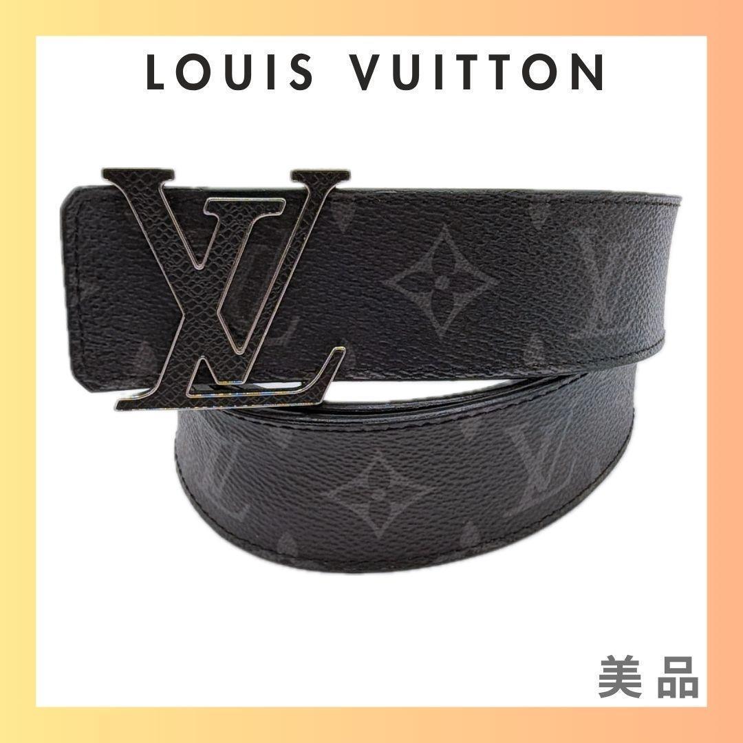 ルイ・ヴィトン モノグラム エクリプス LVロゴ ベルト 85/34 M0157