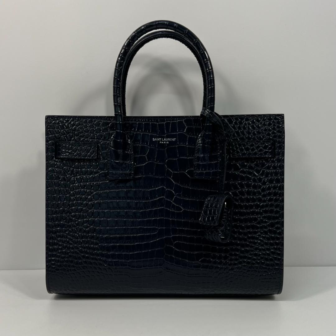 サンローラン 421863 サックドジュールベイビー ネイビー MBZ286