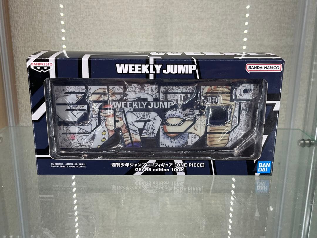 ONE PIECE週刊少年ジャンプロゴフィギュアGEAR5 edition