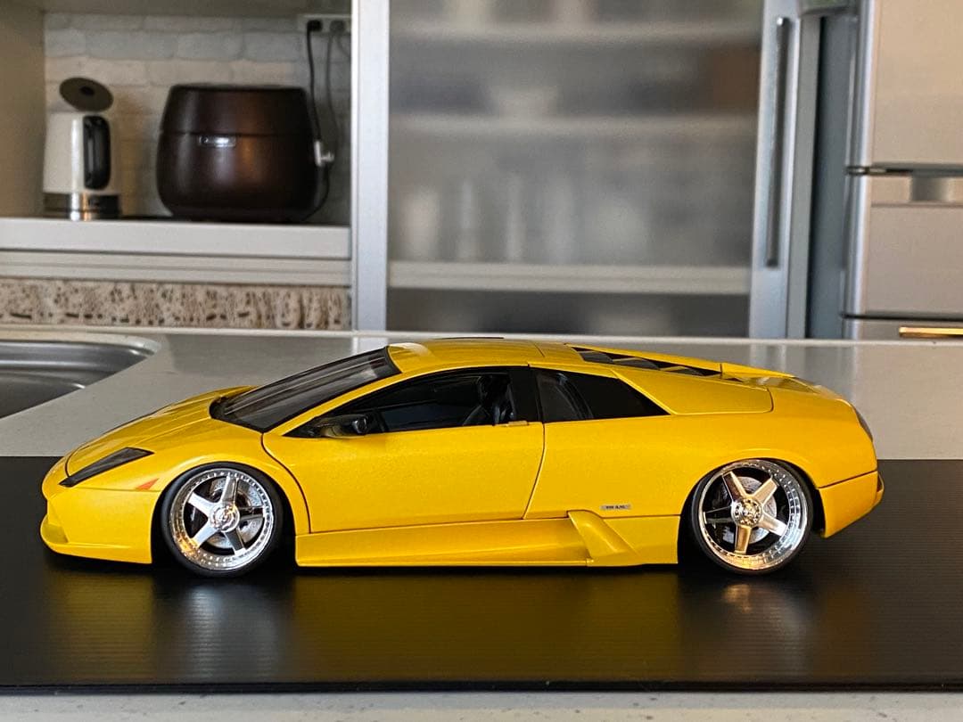 【モリ】 ランボルギーニ　ムルシエラゴ ローダウンカスタム　1/18 1/24 LBワークス ランボルギーニ ムルシエラゴ Ver.1 青島文化