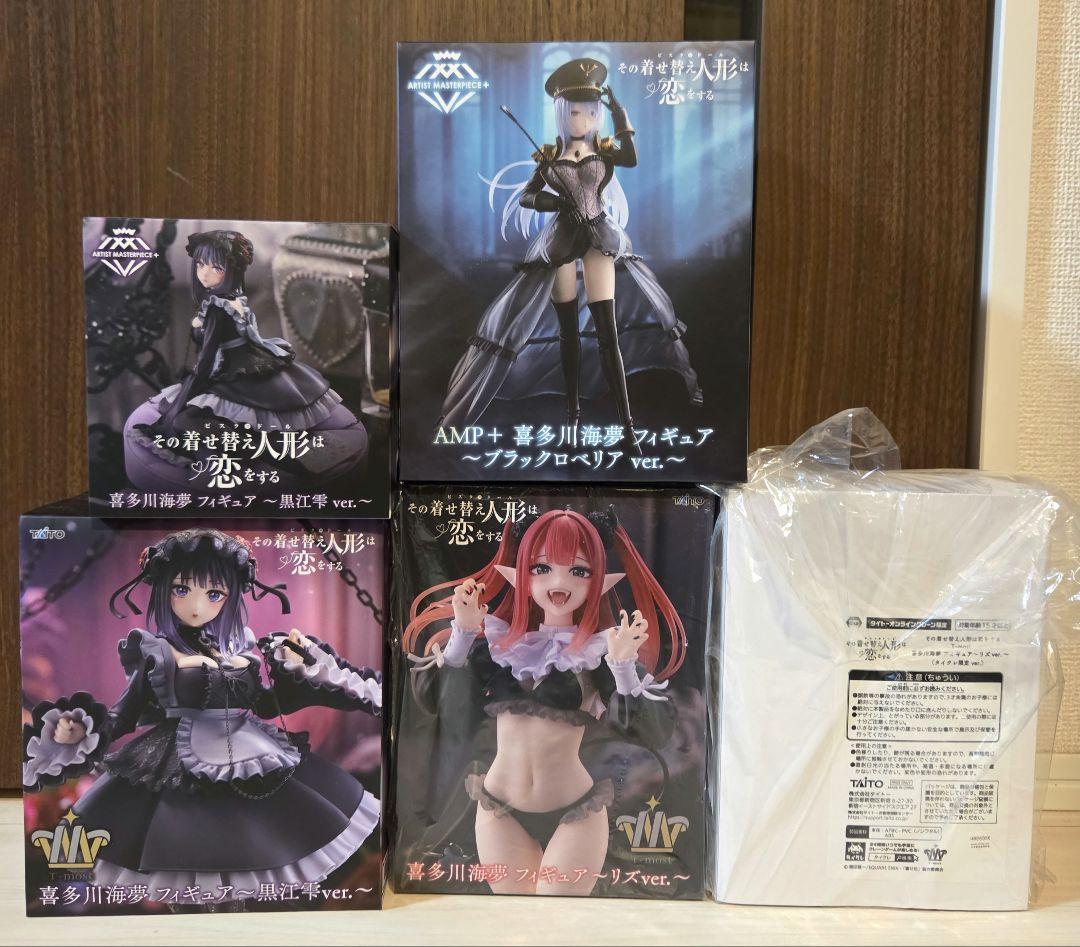 【5点セット】その着せ替え人形は恋をする 喜多川海夢 フィギュア