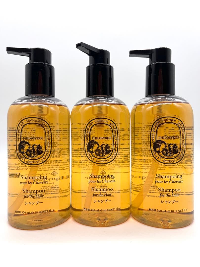 【新品未使用】diptyque シャンプー　300ml 3本セット　匿名配送