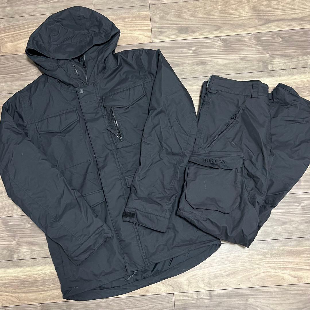 BURTON 上下スノーボードウェア ブラック Mサイズ