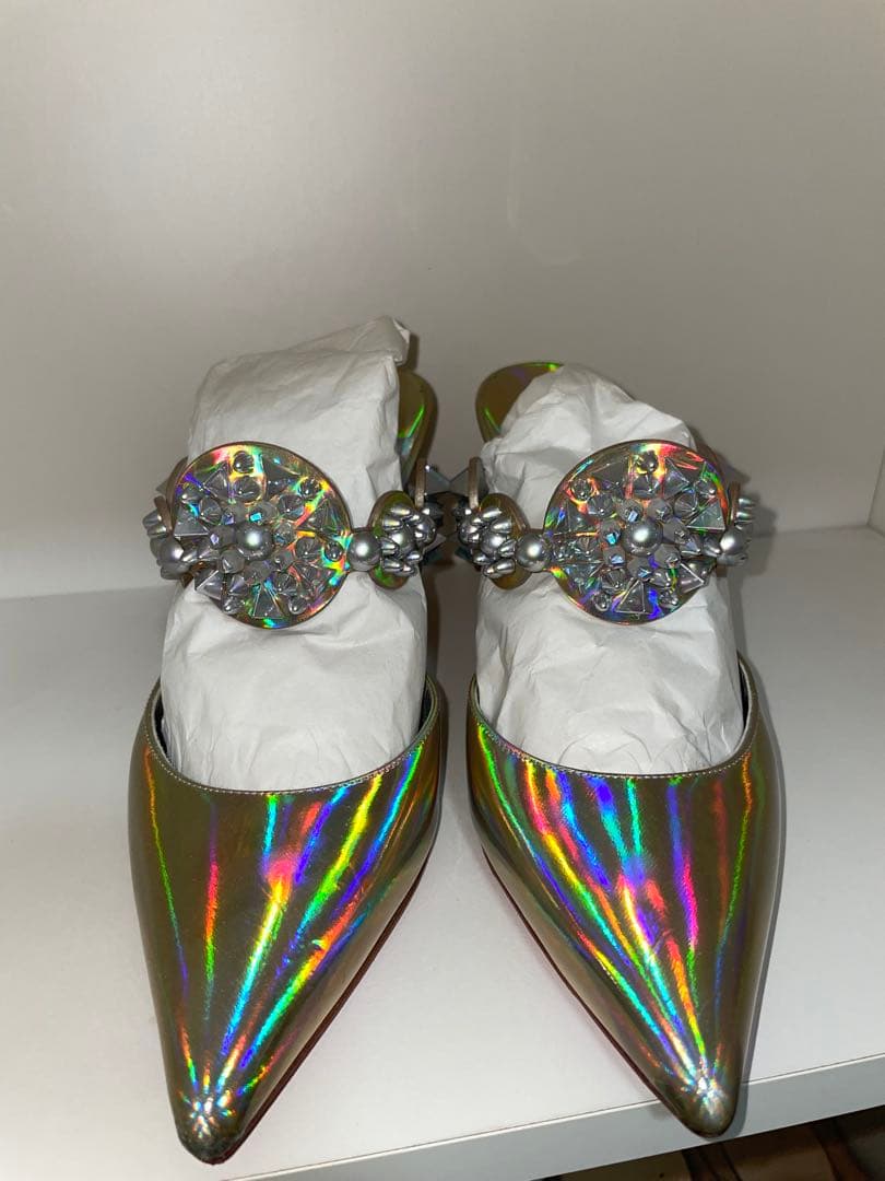 クリスチャン ルブタン ミス ゴールドラ ヒール 24cm