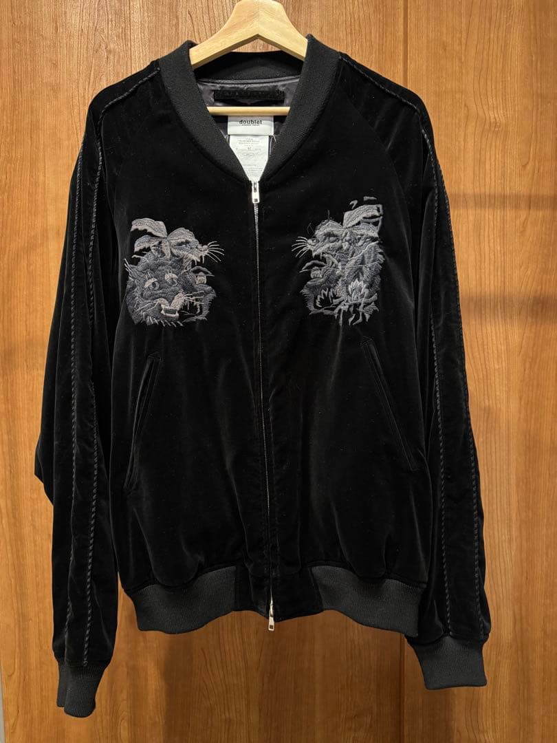 ジャケット・アウター doublet velveteen chaos souvenir jacket