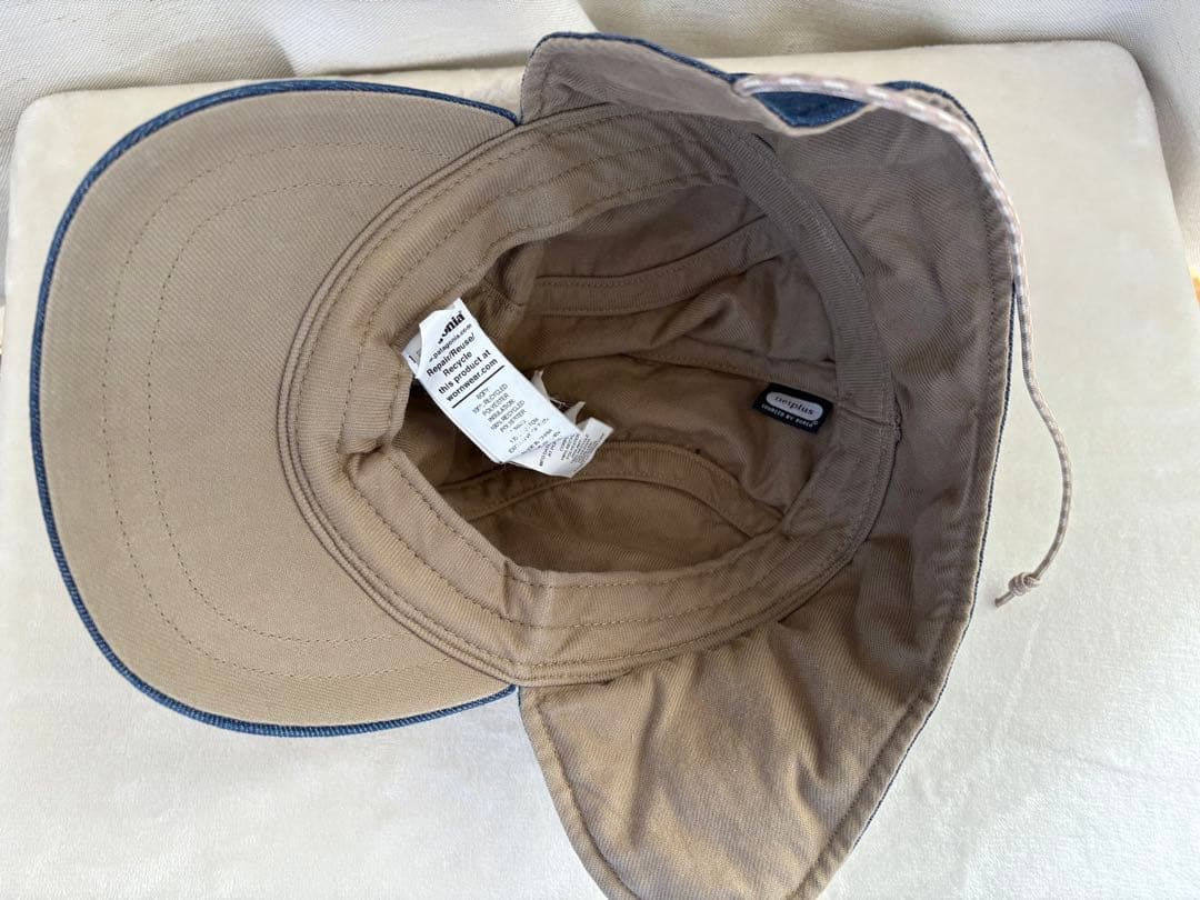 パタゴニア レンジ イヤーフラップ キャップ ボア デニム フリース