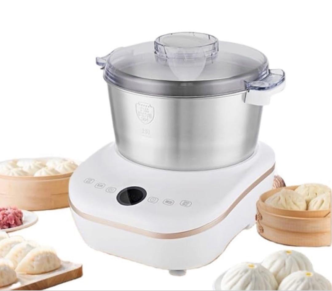 電動 パンこね機 パン焼き器 生地こね・発酵 ステンレスポット5L 110V ニーダー 家庭用パンこね機 5L 110V 電動 パン焼き器 生地こね・発酵