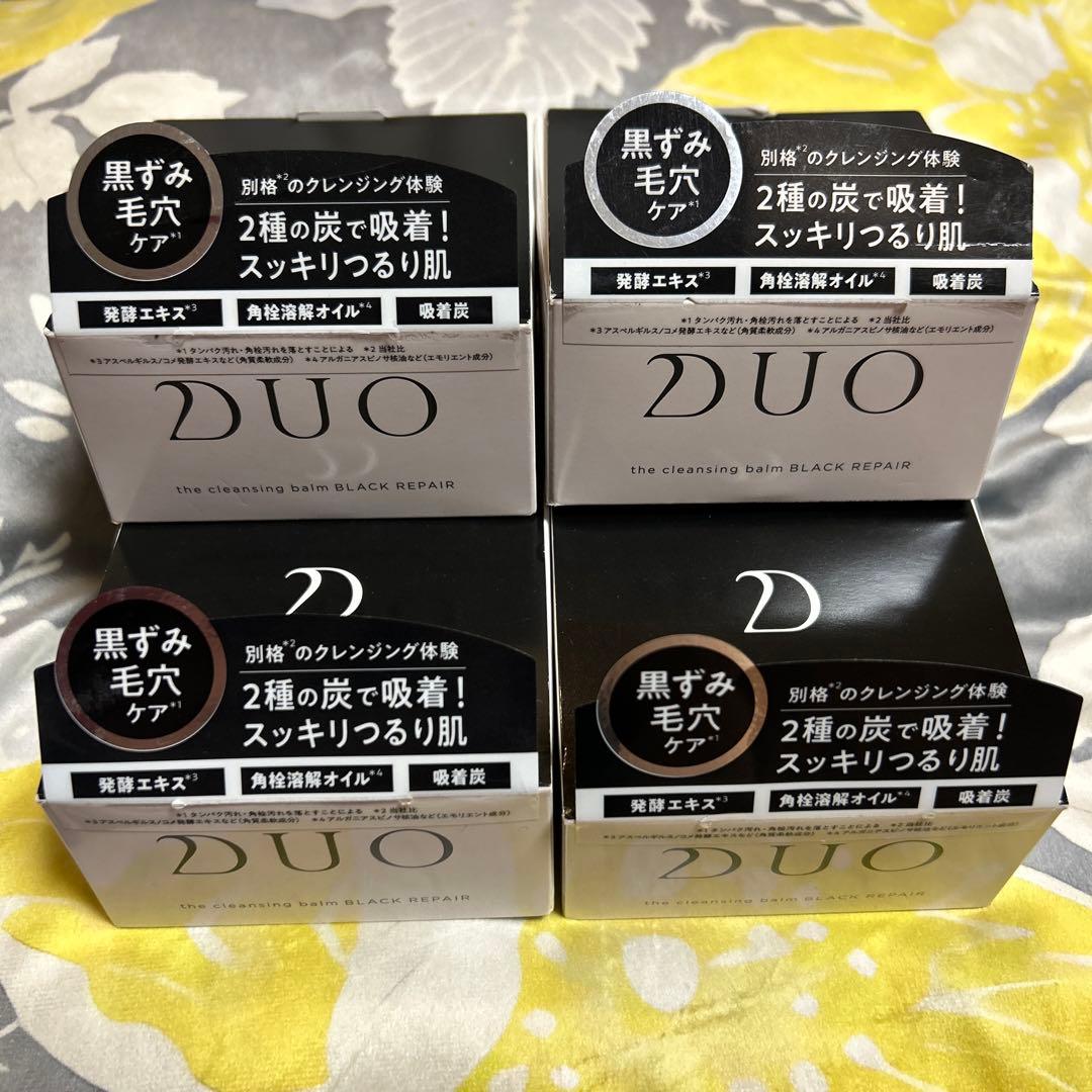新品未開封　DUO クレンジングバーム ブラックリペア 90g 4個セット