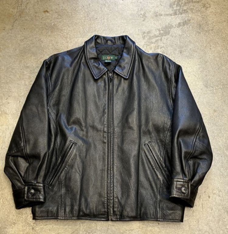 a*o様 J.Crew 巨人タグ　 シングルライダースジャケット The DUFFER of ST.GEORGE（ザダファーオブセントジョージ） 革ジャン