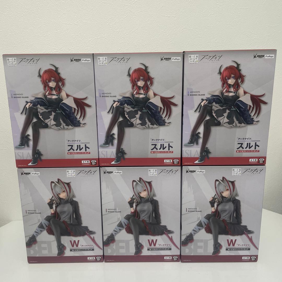 アークナイツ　ぬーどるストッパーフィギュア　スルト　W 6個セット