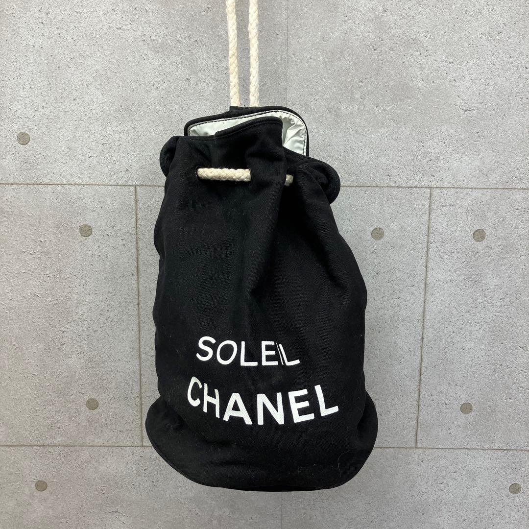 CHANEL シャネル SOLEIL ノベルティ 巾着 バッグ プールバッグ - メルカリ
