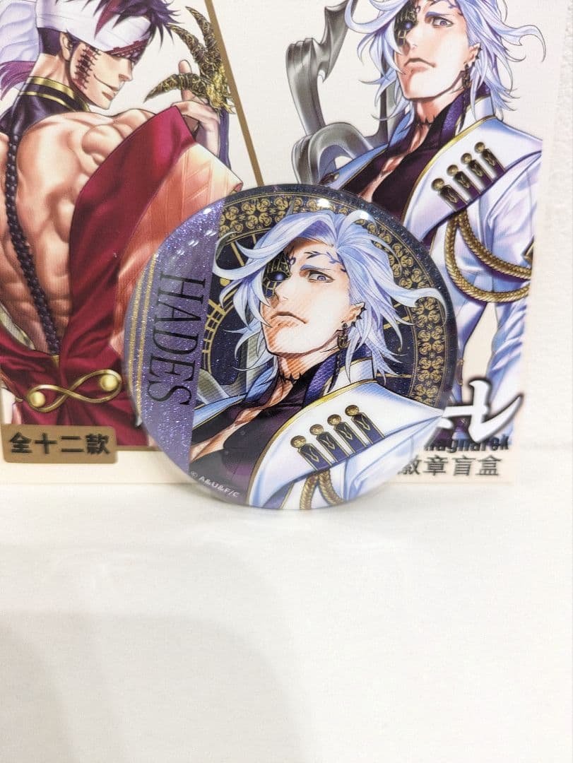 終末のワルキューレ ハデス 中国限定 アクリルスタンド 缶バッジ