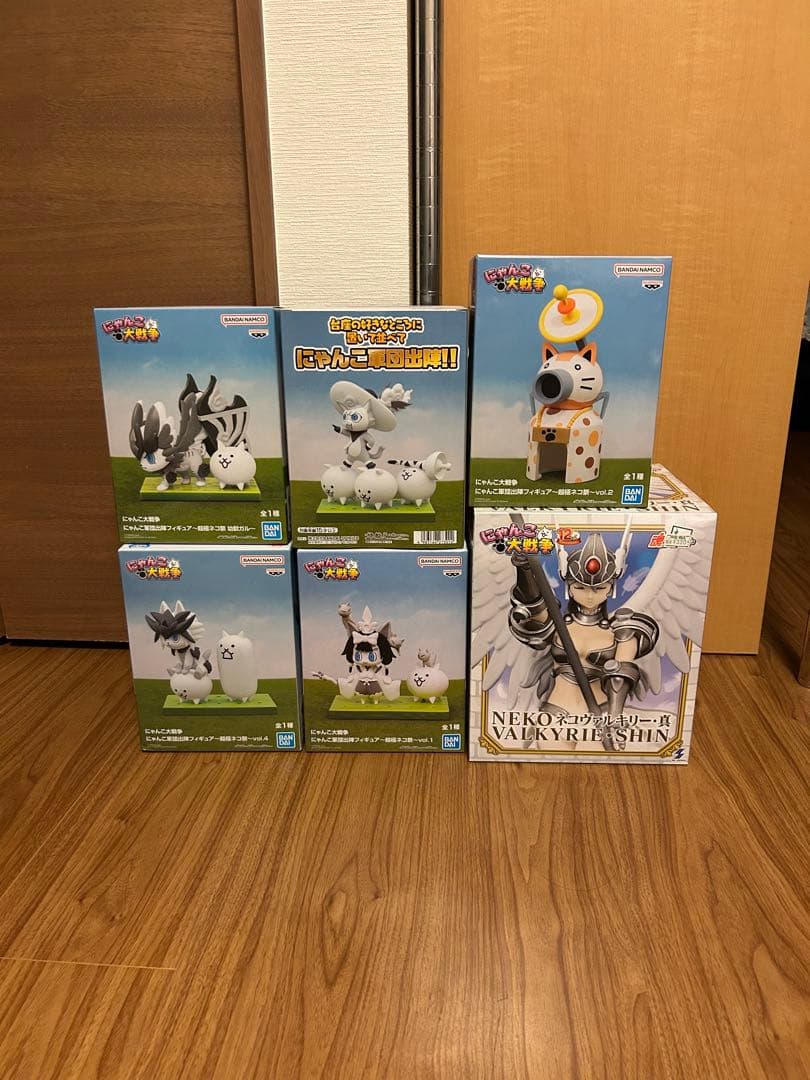 にゃんこ大戦争　にゃんこ軍団出陣フィギュアセット