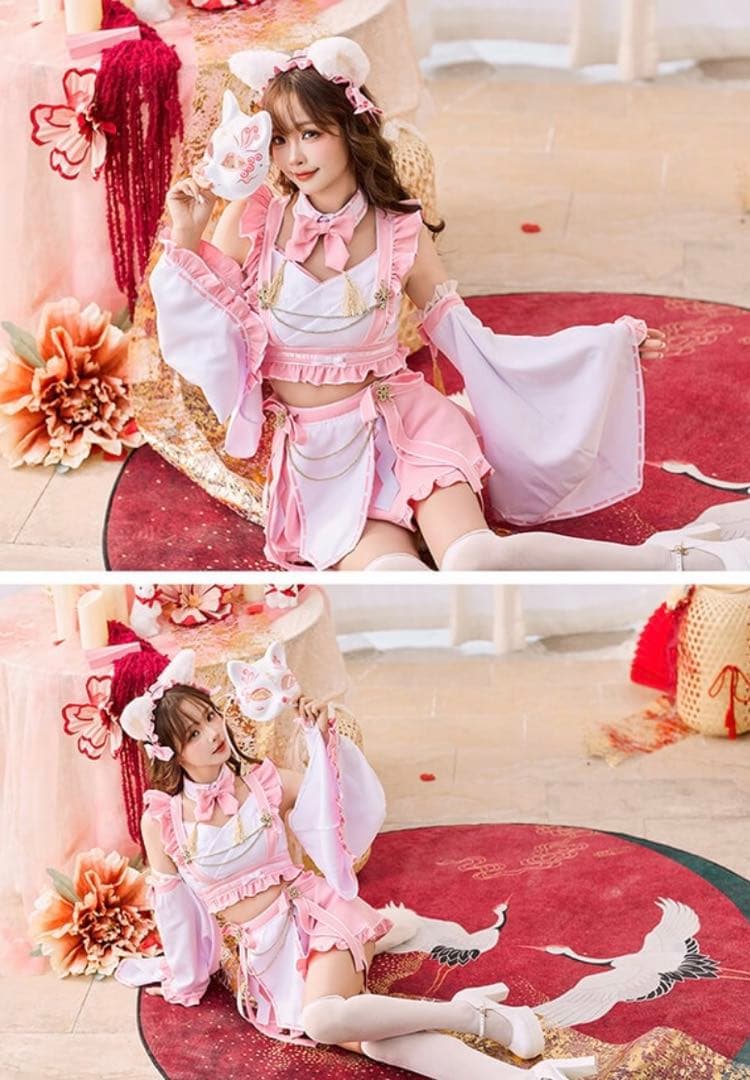 キャンディホイップ巫女メイドキャット【Malymoon/マリームーン