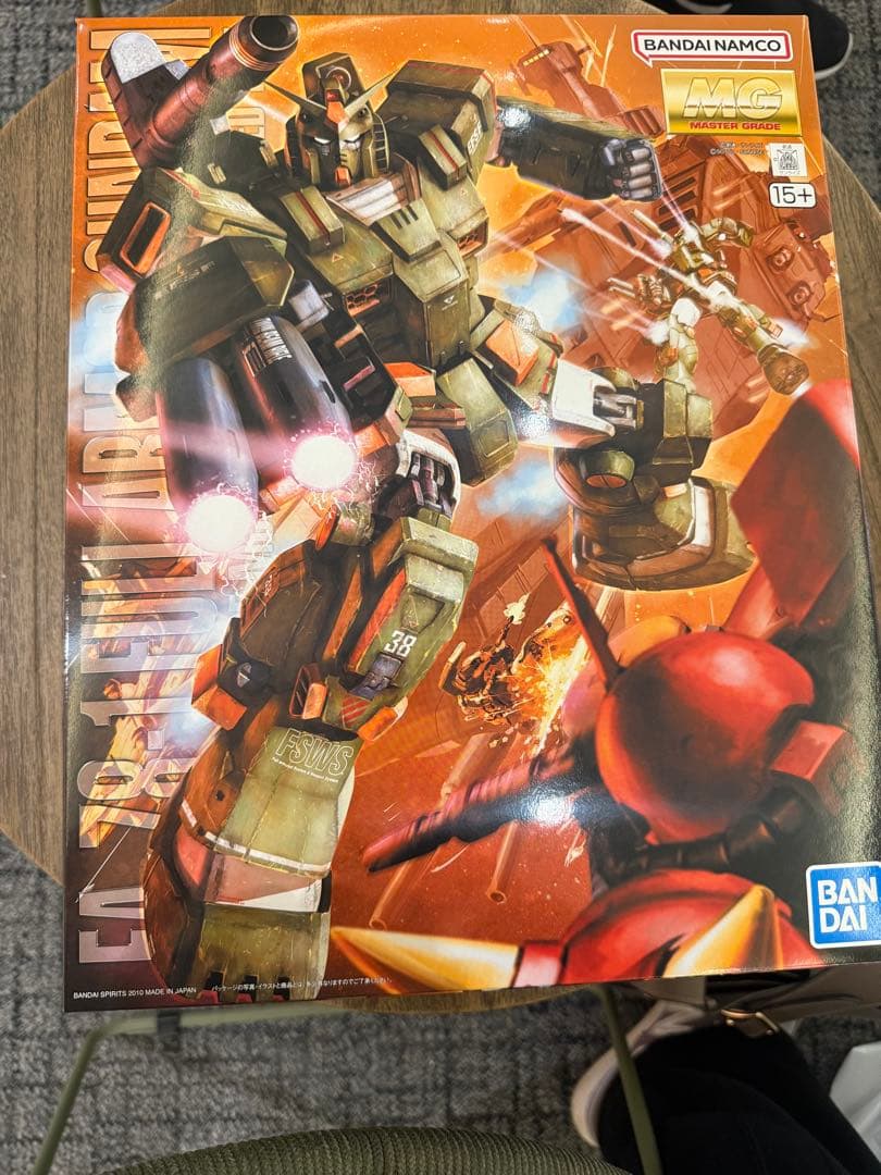 FA-78-1 フルアーマーガンダム1/100スケールマスターグレードモデル